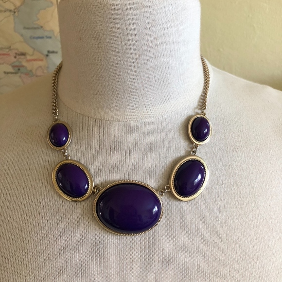 Francesca's Collections Jewelry - Francesca's Purple Bauble Necklace